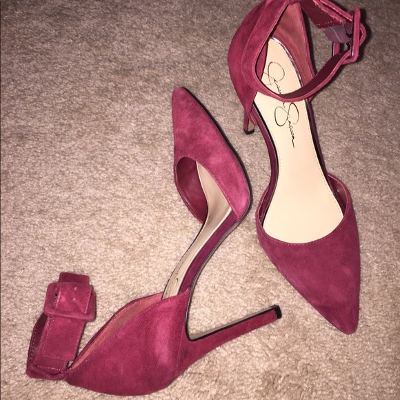 Jessica Simpson Shoes - Maroon Jessica Simpson Heels